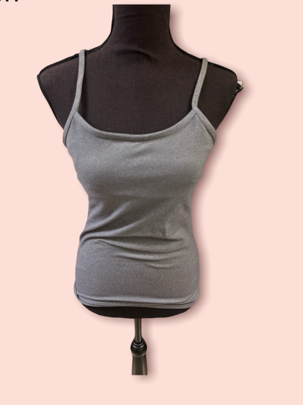 Grey Women's Slim Scoop Neck LululemonTank Top